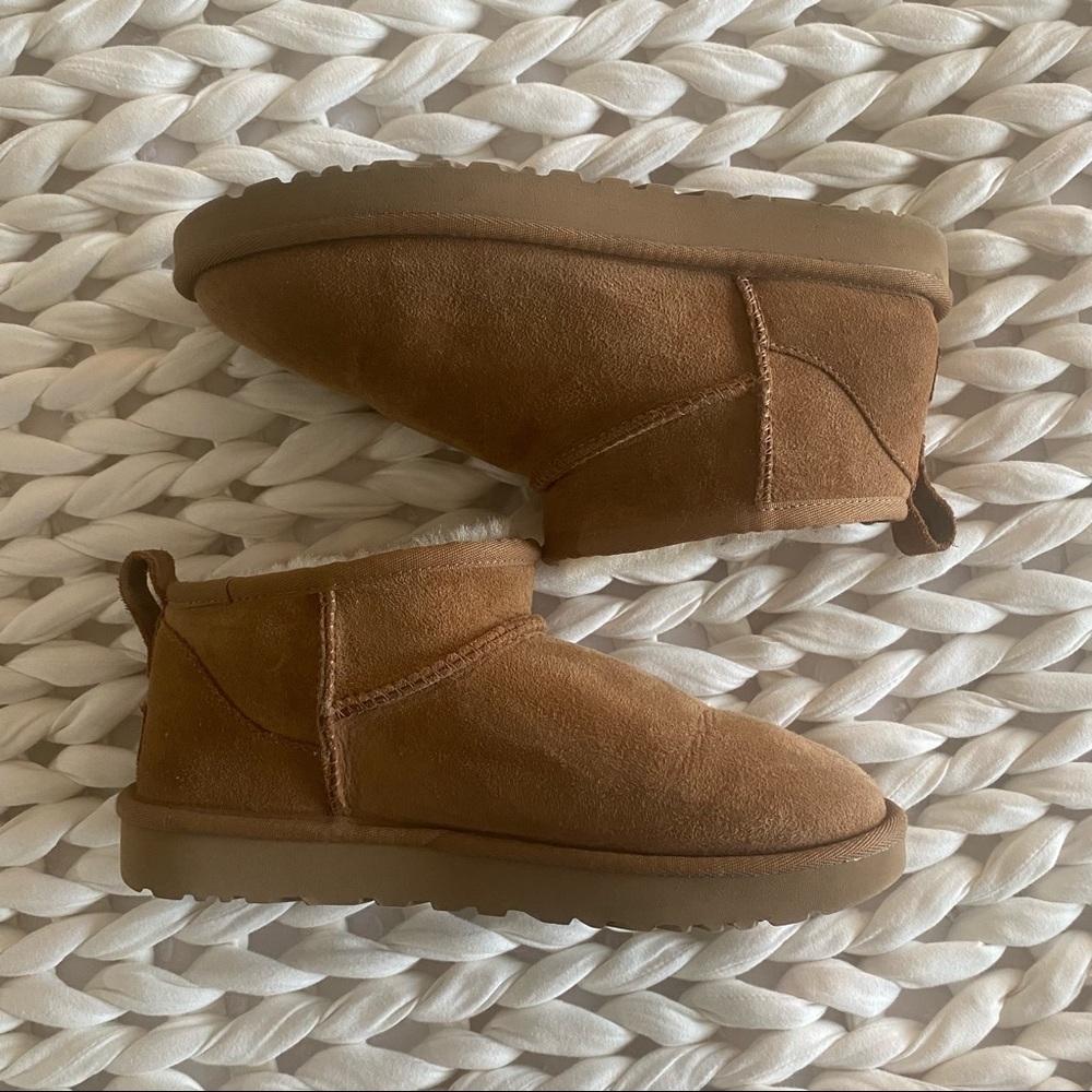 Ultra-Mini Chestnut Ugg Boots